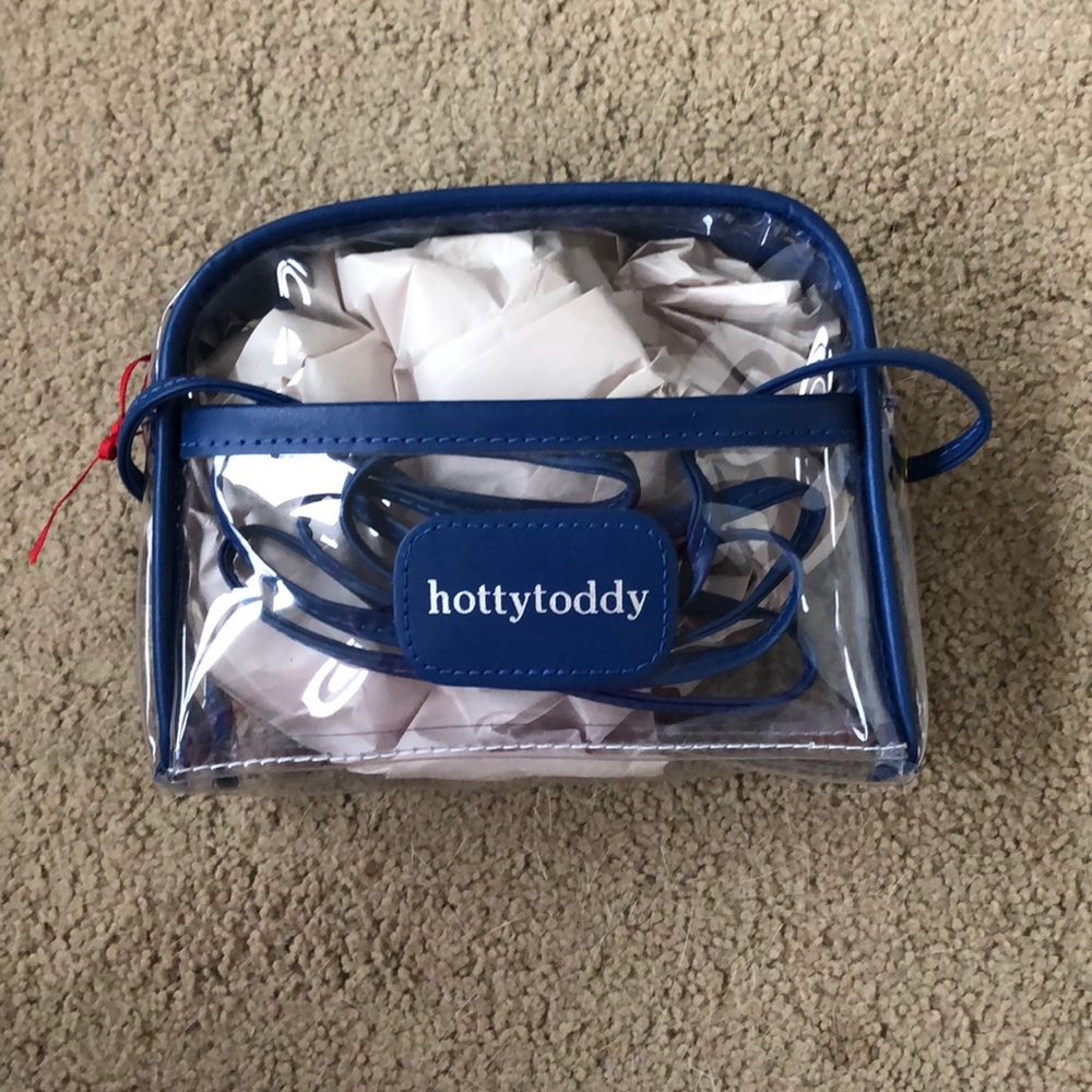 Jon Hart  “hottytoddy” Ole Miss clear bag